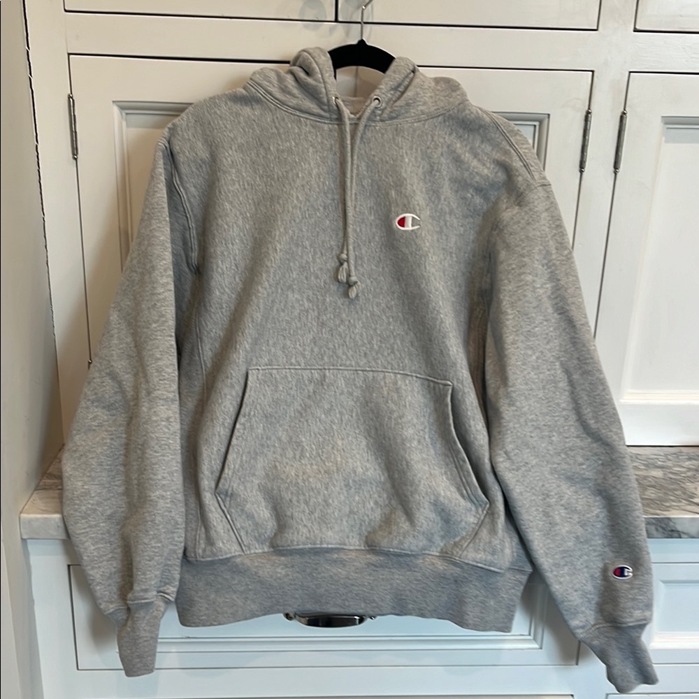 Champion Men's Gray Hoodie